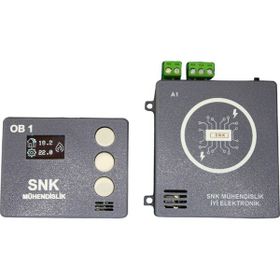 Snk NR1 Gri Kablosuz Oda Termostatı