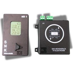 Snk NR1 Siyah Kablosuz Oda Termostatı