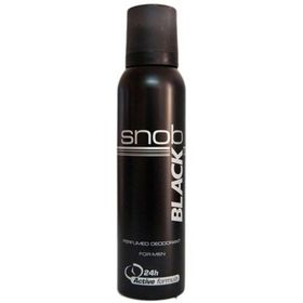 Snob Black 150 ml Erkek Sprey Deodorant
