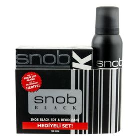 Snob Black 2 Adet 150 ml Deodorant