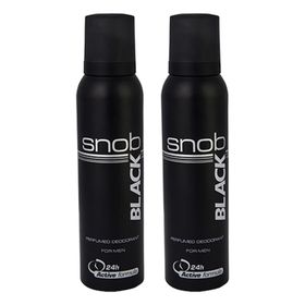 Snob Black 2 Adet 150 ml Deodorant