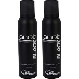 Snob Black 2 Adet 150 ml Deodorant