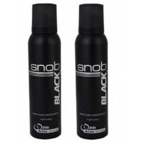 Snob Black 2 Adet 150 ml Deodorant