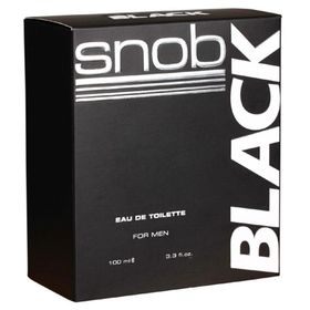 Snob Black EDT 100 ml Erkek Parfüm