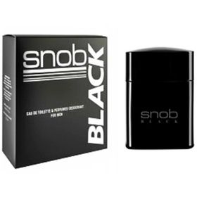 Snob Black EDT 100 ml Erkek Parfümü