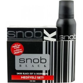 Snob Black Edt 100+150 ml Deodorant Set
