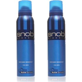 Snob Classic 2 Adet 150 ml Erkek Deodorant