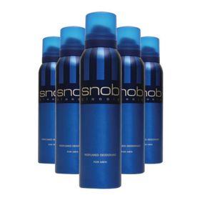 Snob Classic 5x150 ml Erkek Sprey Deodorant