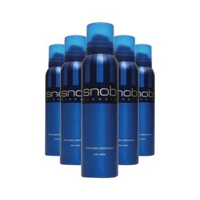 Snob Classic 5x150 ml Erkek Sprey Deodorant