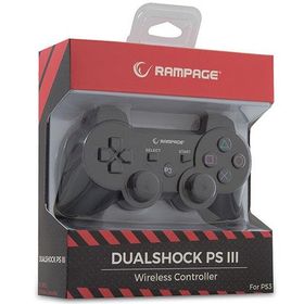 Snopy SG-RPS3 Rampage Siyah Play-Station Ps3 Bluetooth Çift Titreşimli Joypad