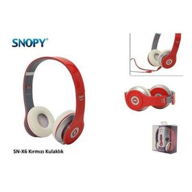 Snopy SN-X6 Kırmızı Kulaklık
