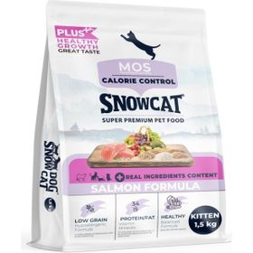 Snow Cat Plus 1.5 kg Düşük Tahıllı Yavru Somonlu Kedi Maması