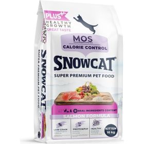 Snow Cat Plus 10 kg Düşük Tahıllı Yavru Somonlu Kedi Maması