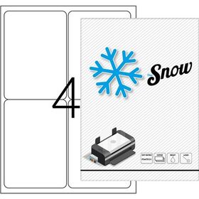 Snow SW-2004 99.1x139 mm A4 Lazer Etiket