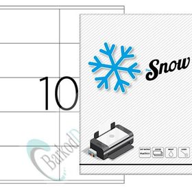 Snow SW-2610 105x57 mm A4 Lazer Etiket