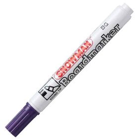 Snowman BG-12 Boardmarker Mor Tahta Kalemi