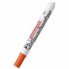 Snowman BG-12T Alkol Esaslı Turuncu Beyaz Tahta Kalemi