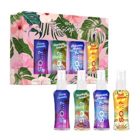So Body Mist Summer Escapes 50 ml 4 Adet Mini Set