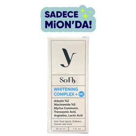 So Fly 30 ml Whitening Complex ve Mc Leke Karşıtı Arbutin