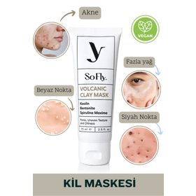 So Fly 75 ml Volkanik Arındırıcı Kil Maskesi