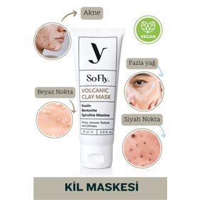 So Fly 75 ml Volkanik Arındırıcı Kil Maskesi