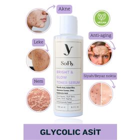 So Fly Bright Glow 150 ml Toner Serum