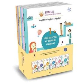 Sobece - Sosyal Beceri Çocuk Eğitimi Seti - 6 Kitap Takım - Aygün Tuçe Ataş