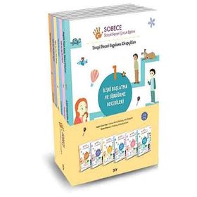 Sobece-Sosyal Beceri Çocuk Eğitimi Seti-6 Kitap Takım-Say Yayınları