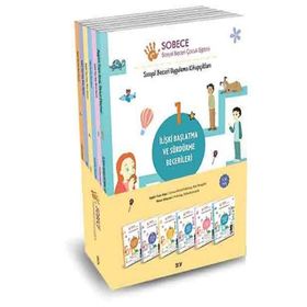 Sobece-Sosyal Beceri Çocuk Eğitimi Seti-6 Kitap Takım-Say Yayınları