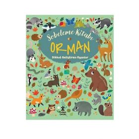 Sobeleme Kitabı Orman - Dikkat Geliştiren Oyunlar - Claire Stamper
