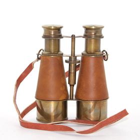 Sobepy 15781 Pirinç Deri İşlemeli Dürbün