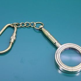 Sobepy 2589 Pirinç Büyüteç Anahtarlık