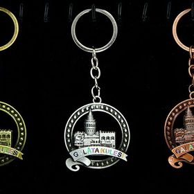 Sobepy ALK2213 Metal Galata Kulesi Anahtarlık