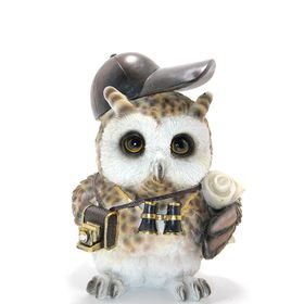 Sobepy ALK2466 Steampunk Polyester Baykuş Figürü
