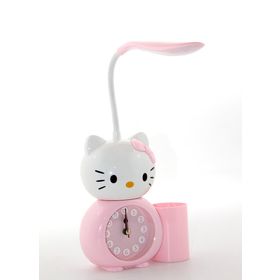 Sobepy ALK2584 Hello Kitty Kalemlik ve Masa Lambası Saat