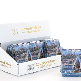 Sobepy ALK2918 Taşlı İstanbul Tasarımı İnce El Aynası