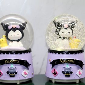 Sobepy ALK3044 Kuromi Işıklı Müzikli Orta Boy Kar Küresi