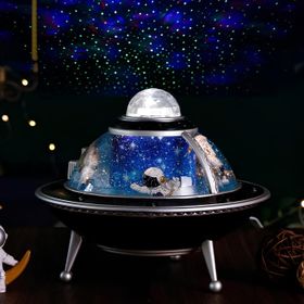 Sobepy ALK3201 Gezegen Tasarımlı Astronotlu Işıklı Müzikli Star Master’lı Kar Küresi