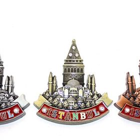 Sobepy ALK3332 İstanbul Temalı Metal Magnet