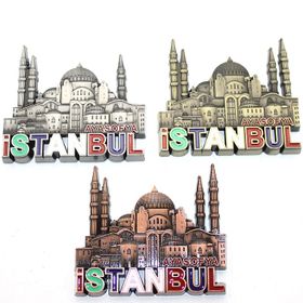 Sobepy ALK3342 İstanbul Temalı Metal Magnet