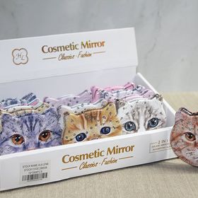 Sobepy ALK3749 Taşlı Kedi El Aynası