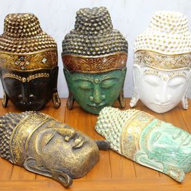 Sobepy Galileo 23 40 cm Ahşap Buda Maske