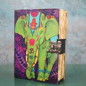 Sobepy KSK3133 Fil Tasarımı Deri Defter