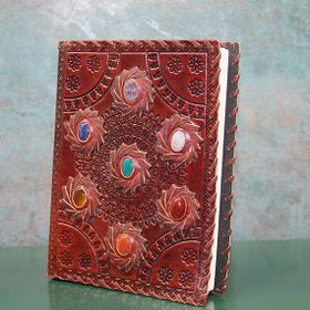 Sobepy KSK3144 Taşlı Deri Defter