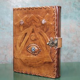 Sobepy KSK3146 Taşlı Deri Defter