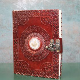 Sobepy KSK3148 Taşlı Deri Defter