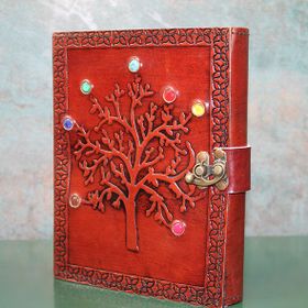 Sobepy KSK3153 Taşlı Deri Defter