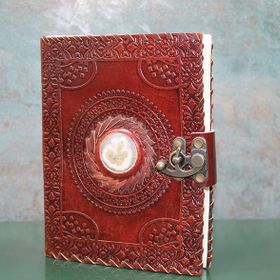 Sobepy KSK3154 Taşlı Deri Defter