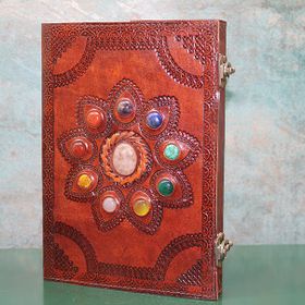 Sobepy KSK3157 Taşlı Deri Defter