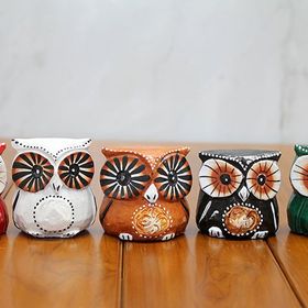 Sobepy Polos 8 Ahşap 5’li Baykuş Seti